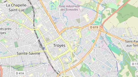 Carte de localisation de l'évènement