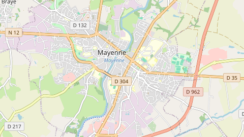 Carte de localisation de l'évènement