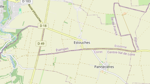 Carte de localisation de l'évènement