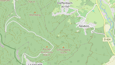 Carte de localisation de l'évènement