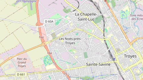Carte de localisation de l'évènement
