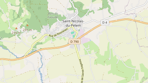 Carte de localisation de l'évènement