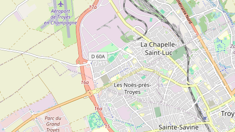 Carte de localisation de l'évènement