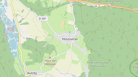 Carte de localisation de l'évènement