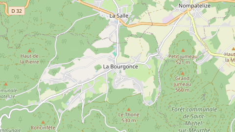 Carte de localisation de l'évènement