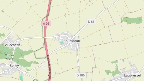 Carte de localisation de l'évènement