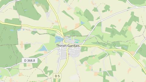 Carte de localisation de l'évènement