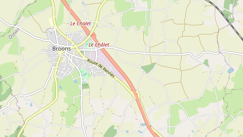 Carte de localisation de l'évènement