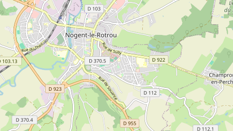 Carte de localisation de l'évènement