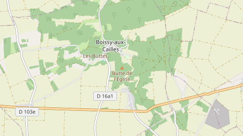 Carte de localisation de l'évènement