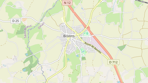 Carte de localisation de l'évènement