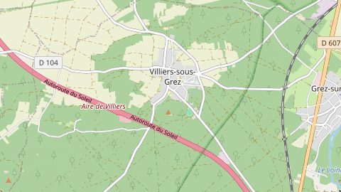 Carte de localisation de l'évènement