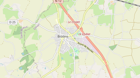 Carte de localisation de l'évènement