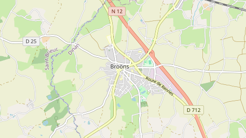 Carte de localisation de l'évènement