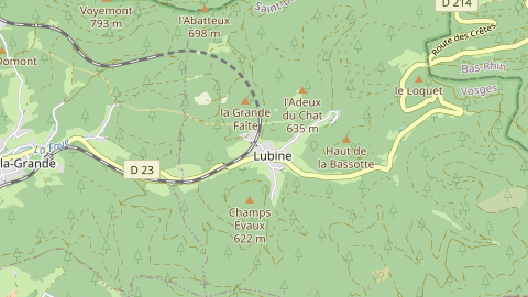 Carte de localisation de l'évènement