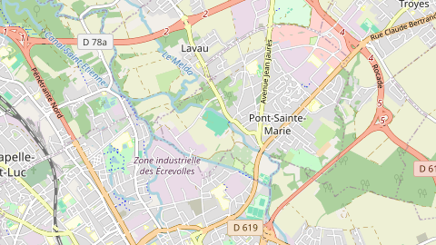 Carte de localisation de l'évènement