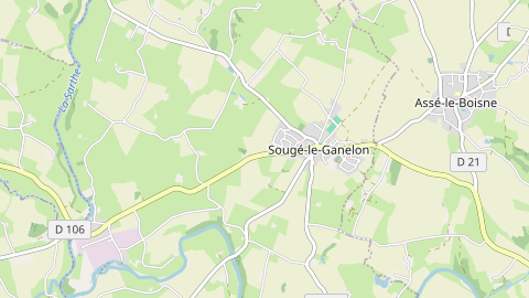 Carte de localisation de l'évènement
