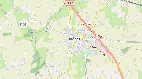 Carte de localisation de l'évènement