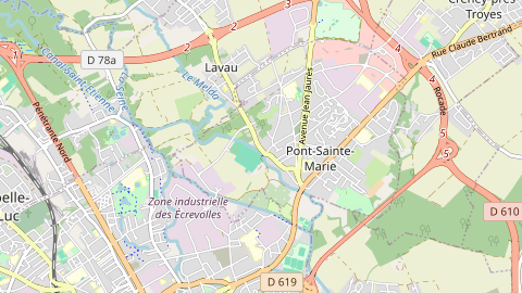 Carte de localisation de l'évènement