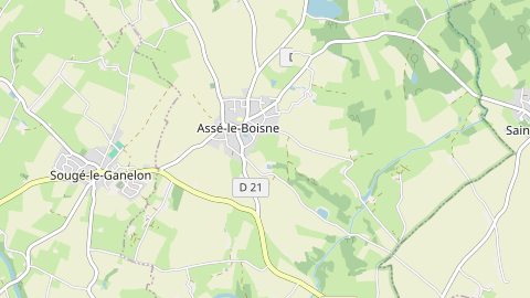 Carte de localisation de l'évènement