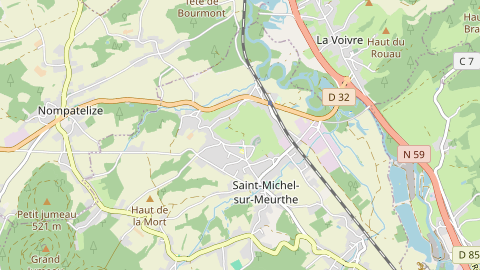 Carte de localisation de l'évènement