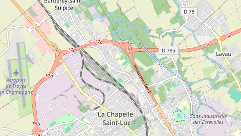 Carte de localisation de l'évènement