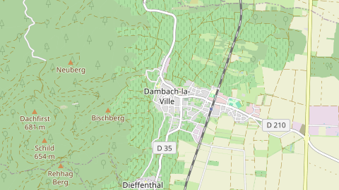 Carte de localisation de l'évènement