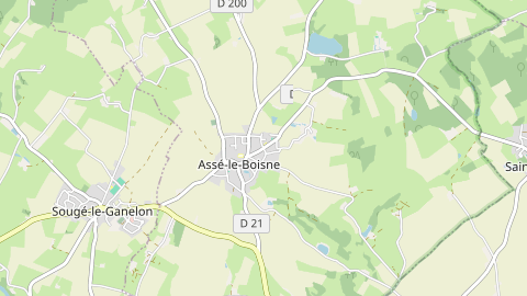 Carte de localisation de l'évènement