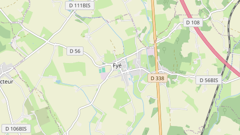 Carte de localisation de l'évènement