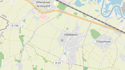 Carte de localisation de l'évènement