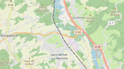 Carte de localisation de l'évènement