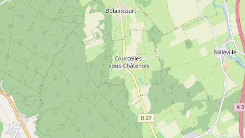 Carte de localisation de l'évènement