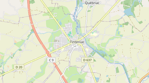 Carte de localisation de l'évènement