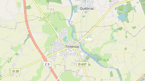 Carte de localisation de l'évènement