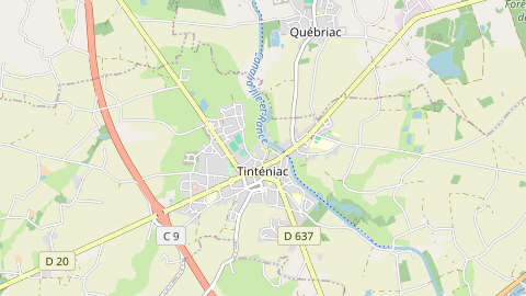 Carte de localisation de l'évènement