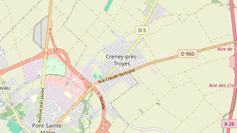 Carte de localisation de l'évènement