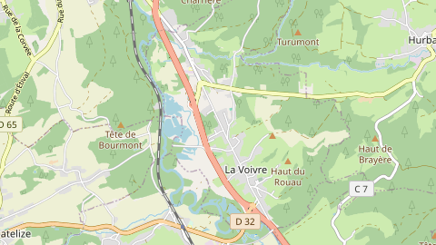 Carte de localisation de l'évènement