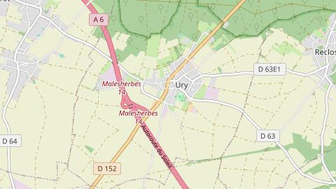 Carte de localisation de l'évènement