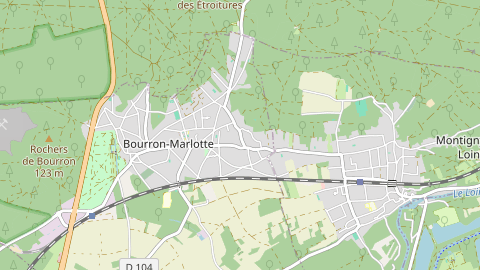 Carte de localisation de l'évènement