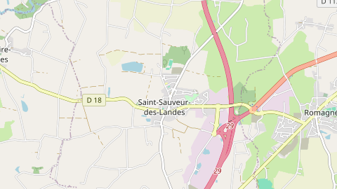 Carte de localisation de l'évènement