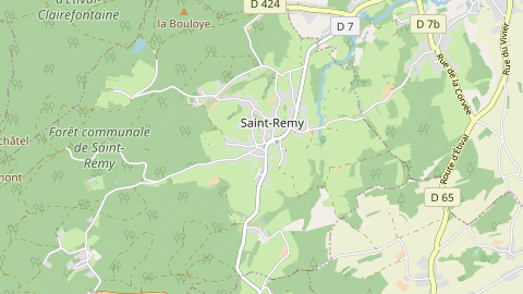 Carte de localisation de l'évènement