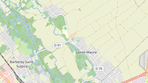 Carte de localisation de l'évènement