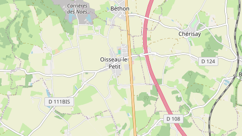 Carte de localisation de l'évènement