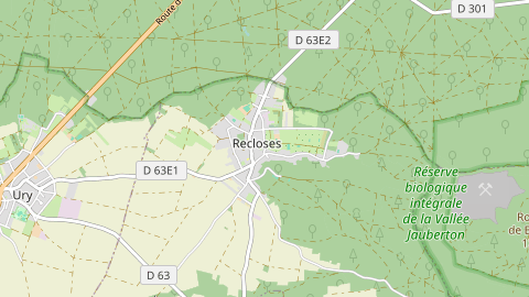 Carte de localisation de l'évènement