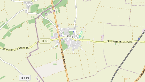 Carte de localisation de l'évènement