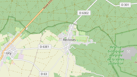 Carte de localisation de l'évènement