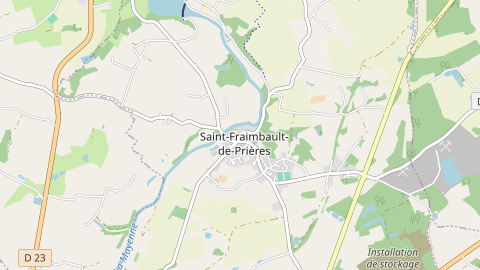 Carte de localisation de l'évènement