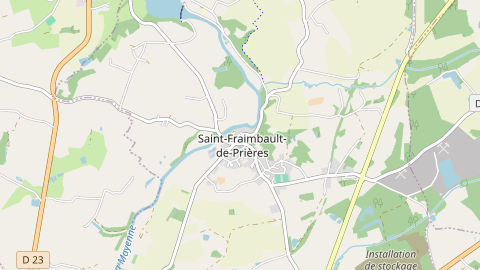 Carte de localisation de l'évènement