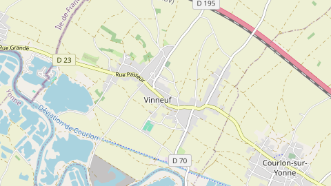 Carte de localisation de l'évènement