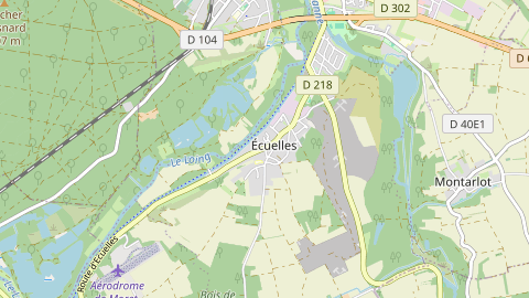 Carte de localisation de l'évènement